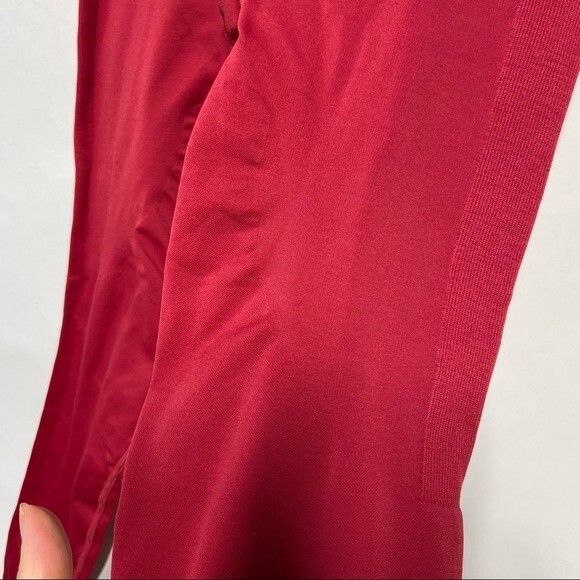 Lululemon Zone Tight Leggings in Cranberry 2 - Picture 8 of 13
